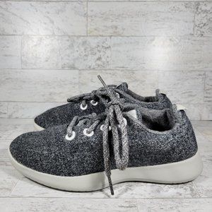 ALLBIRDS Wool Runners Grey Merino Lace Up Shoes - Women's Size 8